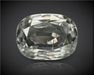 White Zircon Natural Certified 5.87 CTS... ( 85455 )